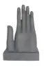 Product image 3 of the product “Praying Hand, 73 cm Height, Cast Stone, Bronze Colour ”